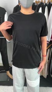 LJ-  Men Jersey Sport Shirt T-shirt Casual Wear Short Sleeves