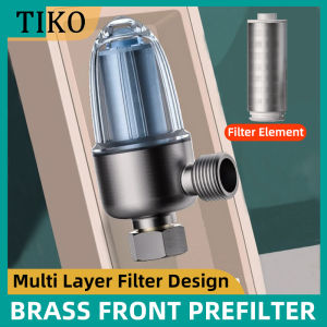 Shower Water Filter Stainless Steel High Pressure PreFilter Water Heater Purifier for Showers Sinks Spin Down Sediment Filter黄铜过滤器