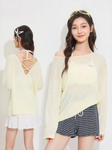 SANFU | Casual Breathable Layering Back Beauty Blouse