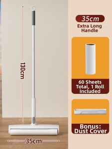 DOLANX | Powerful Lint Roller Long Handle Replacement Sheets