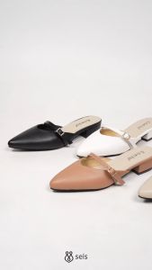 SEIS Viva Sandal Mules Wanita Heels 3 cm