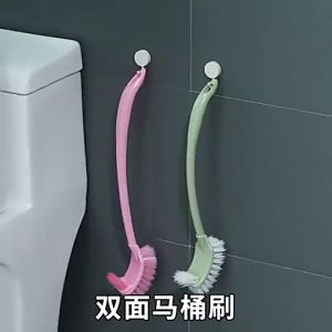 UMI Two-sided Toilet Brush Set Toilet Gap c=Cleaning Brush Household Long Handle Toilet Brush Toilet Berus Tandas 卫生间厕所马桶刷