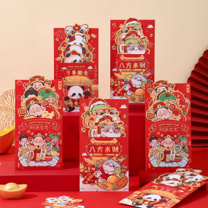 Creative 2025 Snake Year Drawstring Personalized Red Envelope Wallet New Years Gift Festival Celebration Universal Use