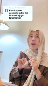 Beli 2 Lebih Hemat - RIDHA Perfecting Skincare Concealer with Niacinamide