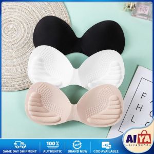Latex Chest Pad Breathable Bra Pads Inserts Removable Womens Yoga Sports Cups Bra Pads Swimsuit Insert