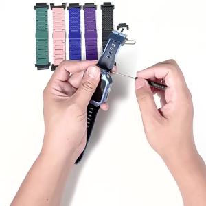 Vận chuyển từ Trung Quốc [2025] Đồng Hồ Điện Thoại Cho Trẻ Em Huawei 3S 3Pro 4Pro 4X Mẫu mới tỏa sáng 5XPro Dây đeo đồng hồ có khóa nam châm 3.8