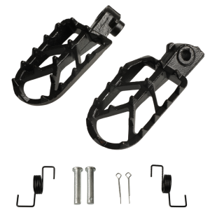 Motorcycle Footrests Footpegs Pedal Foot Peg Accessories For IN10 Electric Dirt Pit Bike E-Bike Replacement Spare Parts