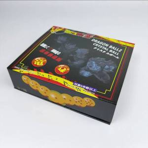 Bộ Bóng Nhựa Tổng Hợp Dragon Ball Crystal Ball Set Búp Bê Tay Ch�o Cầu Vào Bóng Đèn Thần Bốn Ngôi Sao Son Goku Đính Kèm Hộp Quà Tặng