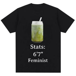 Sanrio | Funny Matcha 67 Meme Graphic T Shirts Stats 67 Feminist Humor Men Women T-shirt Oversized Cotton Casual Tee Shirt Streetwear