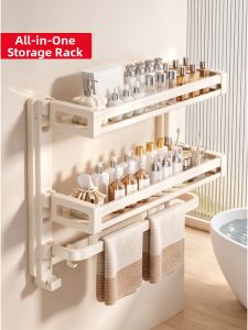 TAOSHI | Kệ Tắm Gập Gọn Có Đế Hút Chân Không