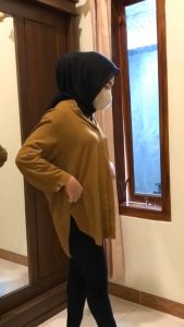 Kemeja Wanita Trend 2023: Baju Wanita Dewasa Terbaru OVERSIZE CRINKLE AIRFLOW ATASAN WANITA FORMAL