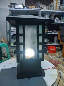 Kap lampu hias pilar minimalis / lampu hias pilar teras /lampu hias minimalis