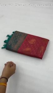 [Pre Order] Kanjivaram Silk Saree (Normal / Ready To Wear) ~ Delivery Lead Time : 10 days