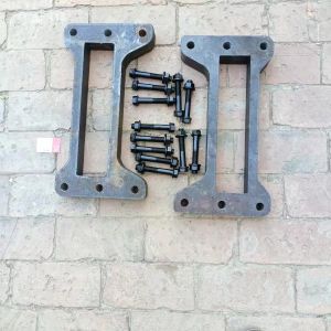 Fuwa Semi-trailer Truck Tractor Saddle High Raising Six Holes Pad Strengthening Grinding Disk Plate Automobile Parts Accessories