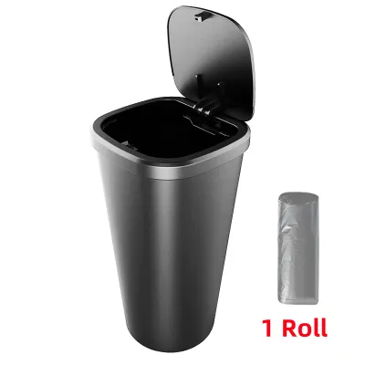 EAFC 650ML Car Garbage Bin Ashtray Dust Case Holder Click Open Cover Car Trash Can Auto Organizer StorageHolder Click Open Cover