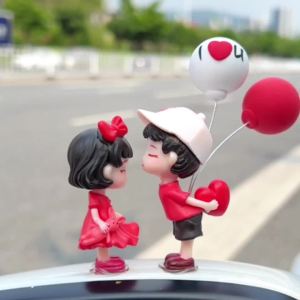 Center Console & Rearview Mirror Decor: Creative Car Accessories for Couples