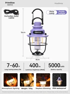 The Primitive | Outdoor Camping Light Long Battery Life