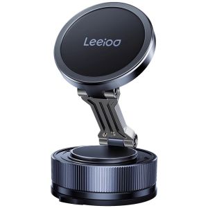 LEEIOO | Magnetic Vacuum Car Phone Holder Navigation