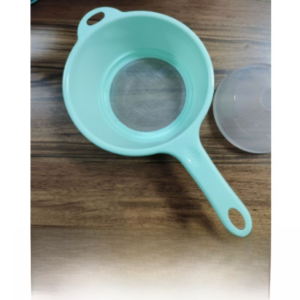 Creative Simple Plastic Rice Washing Sieve with Funnel Drain Net Kitchen Special Use Water Drain Sieve Home Essential
