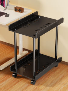 evesigar | Movable Multilayer Computer Host Stand Cart