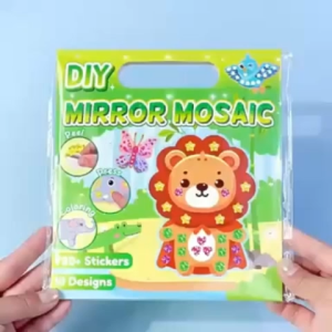 Mosaic Sticker Art Sticky DIY Handmade Art Kits Princess Style Mosaic Sticker Set Mosaic Sticker Art Kits for Kids Toddler