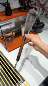 Bottle Brush for Glasses Long Handle Bottle Brush Set for Glasses Bottles Cups Soft Bristle Design Tools Scrubber for Kitchen