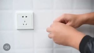 OV578 Tempelan Dinding Penyangga Kepala Kabel Transparan / Hook Gantungan Coloka
