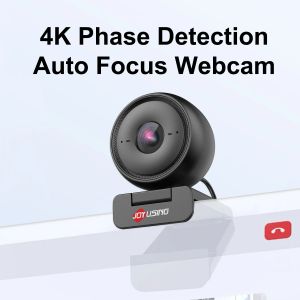 4K Webcam Streaming JOYUSING Web Camera 1080P 60FPS Autofocus USB Computer Camera 79°FOV Web Cam with Dual Microphone for PC/Lap