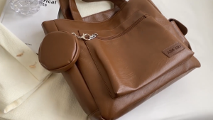 [BISA COD] 3105 Tas Beh Free Paper Bag + Tag Label + Pocket Tas Tote Bag Wanita Fashion 37 * 11 * 28 Cm