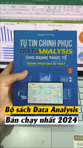 Sách Data Analysis Quyển 2 Ứng Dụng Thực Tế Kèm Video Hướng Dẫn Thành Thạo Sau 30 Ngày