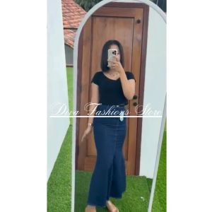 ROK MAXY JEANS DUYUNG WANITA REMAJA DAN DEWASA - ROK MERMADI JEANS KOREAN STYLE HIGHWAIST - COD