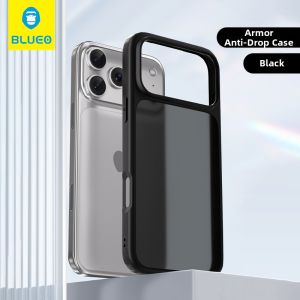 BLUEO | Anti-Shock Magnetic Transparent Full-Cover Thin Phone Case for iPhone 17 Pro Max