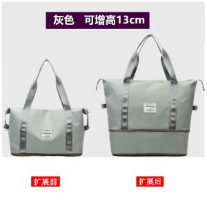 Swimming Gym Bag Womens Sports Training Mens Large Capacity Portable Folding Travel Bag Storage Luggage Wet and Dry Separation Package