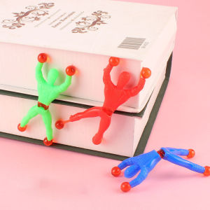 Digeo Window Crawler SpiderMan Multicolored Sticky Wall Climbers Rolling SpiderMan Stretchy Sticky Toy for Party Favor Random color