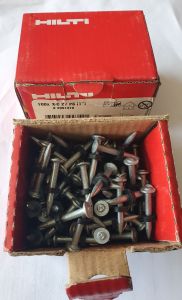 Drive Pins Hilti Nail X-C 27 P8 (1") 100pcs per box
