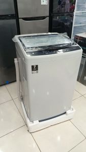 AQUA Mesin Cuci 1 Tabung 9.5 KG QW 98DD Full Otomatis Hijab Series