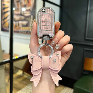 Car Key Cover Case Suitable for CRV Honda Civic XRV Fit Accord Legend Car Key Bag Cover TPU Material Commuting Style