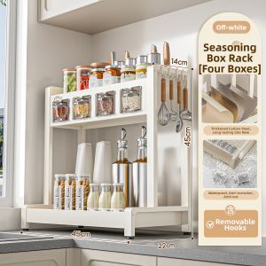 Multifunctional Kitchen Organizer Storage Rack