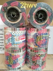 Plastik Lid Cup/Sealer Cup Motif Happy Drink 2000cup(Amigo)