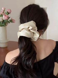 Scrunchie Polos Besar Karet Ikat Rambut Aksesoris Wanita Korea Style Fashion