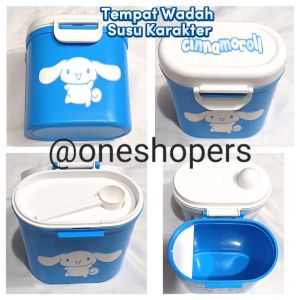Wadah Tempat Susu & Kotak Penyimpanan SUSU Bubuk Bayi Lengkap Free Sendok
