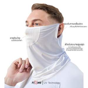 ผ้าบัฟกอล์ฟ สำหรับเล่นกีฬา ผ้าบัฟ กันยูวี99%   ผ้าคลุมหัว ผ้าคาดหัว ผ้ากันแดด ผ้าโพกหัว กันuv