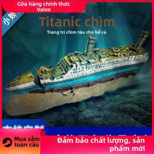 QUEZHOU | Trang Trí Bể Cá Mô Phỏng Tàu Titanic Mới Đóng Hộp