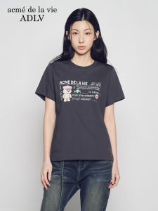 Acme de la vie | New Arrival Round Neck Casual Pure Cotton T Shirt