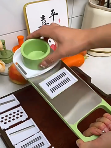 Grater stainless steel slicer slitting cutter multi-functional vegetable cutting tool slitting brush kitchen potato