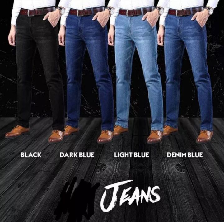 READY STOCK JEANS PAINT STRETCHABLE MAN SLIM FIT JEANS PAINT