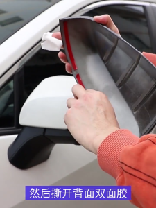 Toyota Corolla Cross Fortuner Harrier Hilux Innova Side Mirror Cover Exterior Car Accessories Glossy Black Carbon