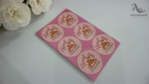 30 Pcs Thank You Sticker 4.5 cm Cookies TY012