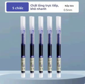 HERO | Bút Gel Đầu Siêu Nhỏ 0.5mm Dung Lượng Cao - Khô Nhanh Viết Êm Bền Lâu Dùng Cho Học Tập Thi Cử Văn Phòng