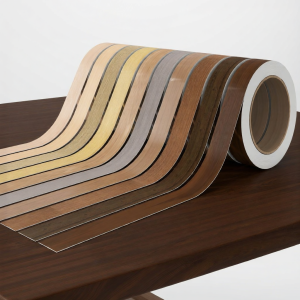 YIMING | Walnut Color Wood Grain Edge Banding Tape For Furniture Repair